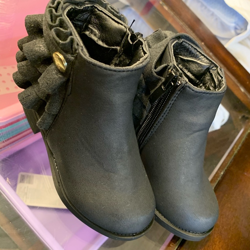 Black Toddler Boots